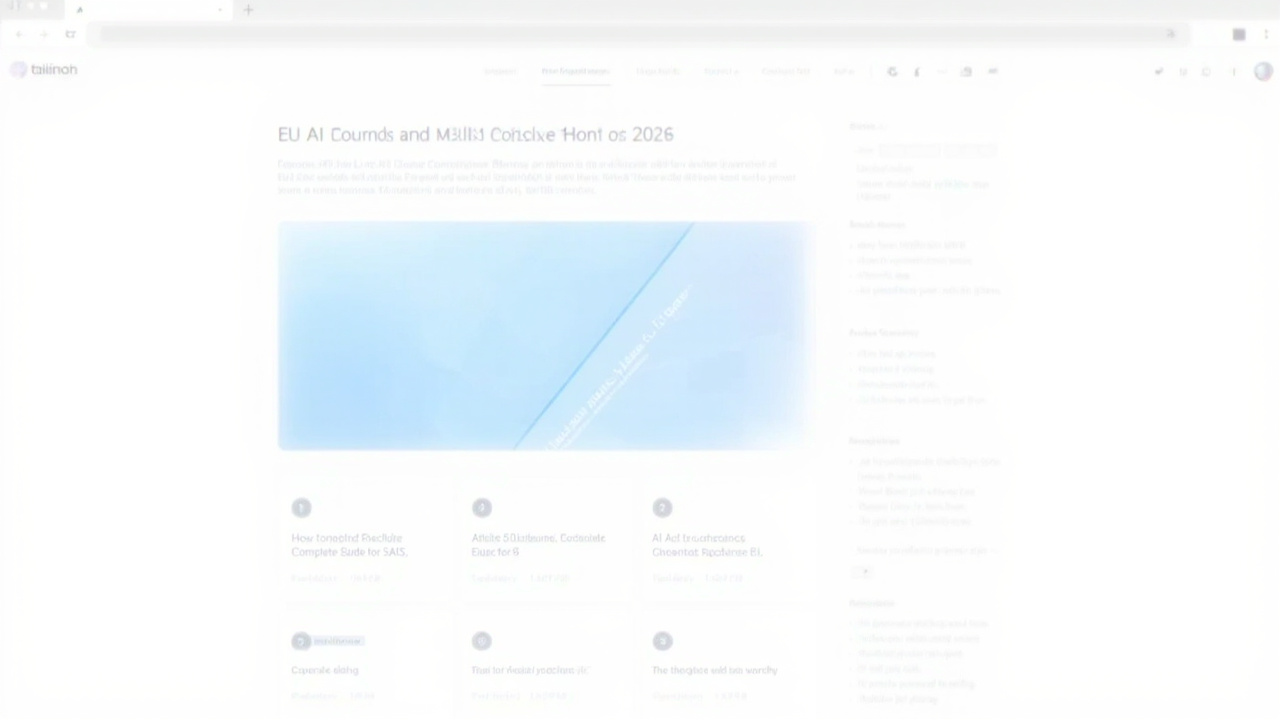 Blog: 9 SEO guides on EU AI Act Article 50 compliance
